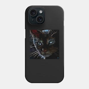 Black Cat Phone Case