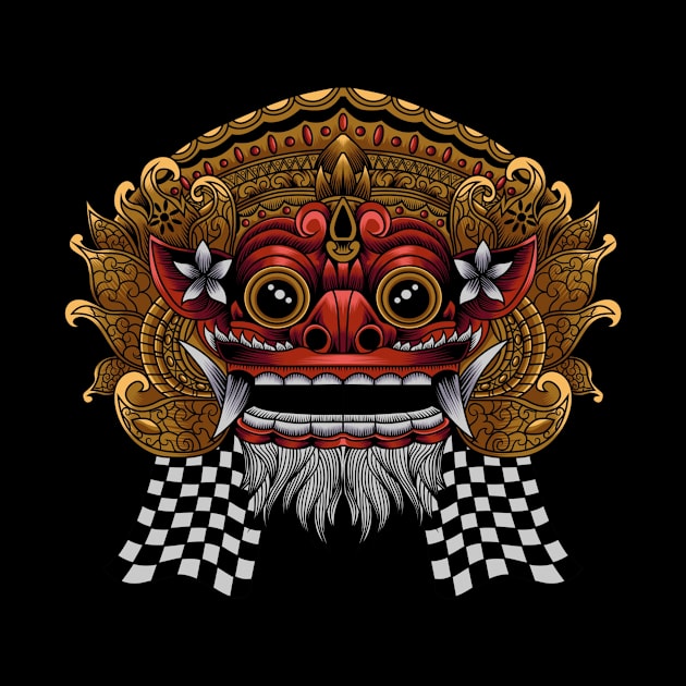 Balinese Mask by KINNFUL