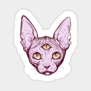 Sphynx. Magnet