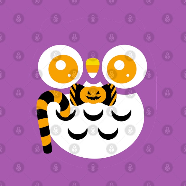 Halloween cute baby owl V. 2 by ClaudiaRinaldi