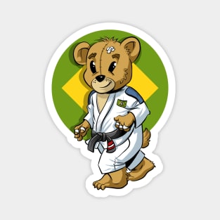 BJJ Kids Mascot Magnet