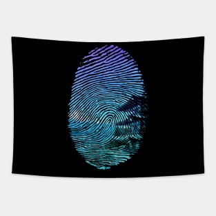 Fuji Fingerprint Tapestry