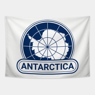 Antarctica Country Badge - Antarctica Flag Tapestry
