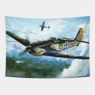 Fw190 Patrol Tapestry