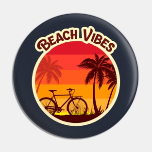 Beach Vibes / Retro Design / Camping Lovers / Sunshine Pin