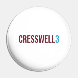 Cresswell 3 - 22/23 Season Pin