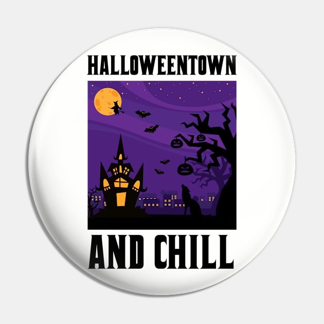 Halloween Town and Chill Pin by anema