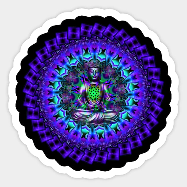 Sticker Bouddha Zen - Magic Stickers