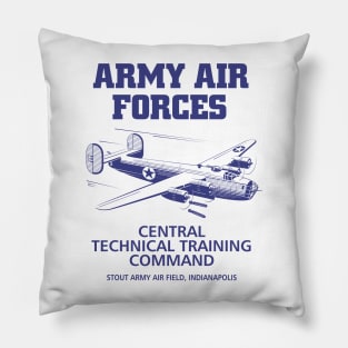 B-24 Central Technical Training Command Pillow