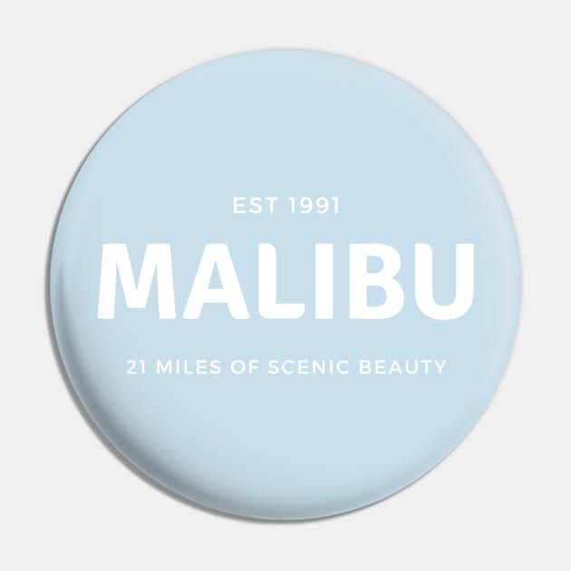 Malibu California Scenic Beauty T-Shirt Hoodie Sweatshirt Mask Pin by MalibuSun