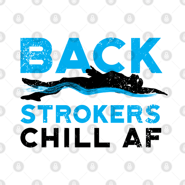 Backstroke Swimmer Chill AF Lite by atomguy