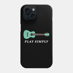 Play Simply Surf Green Ukulele Phone Case