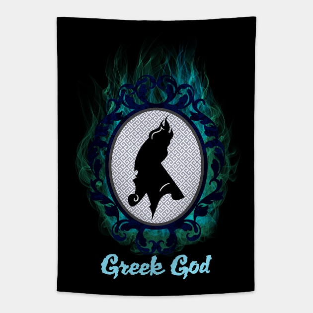 Greek God Tapestry by remarcable