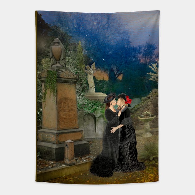 The Widowed Lovers Tapestry by PrivateVices