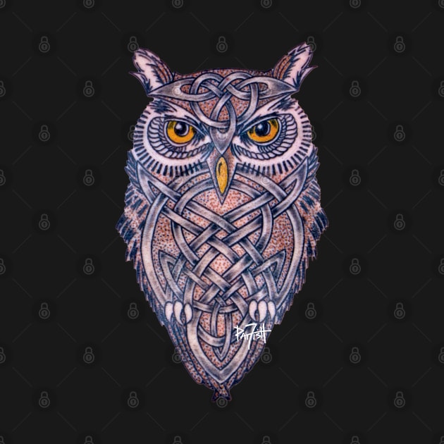 Celtic Owl Totem by patfish