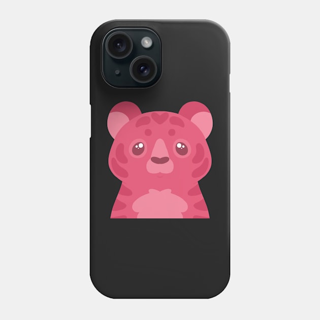 Pink tiger Phone Case by IcyBubblegum