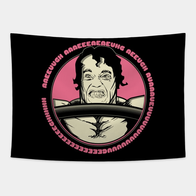 Arnold Scream Tapestry by BigG1979