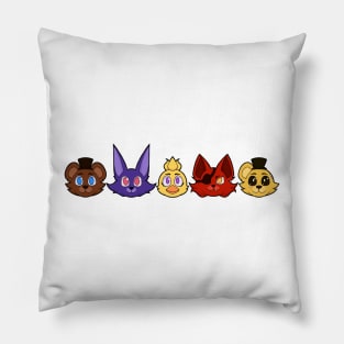 FNAF 1 Line Up Pillow