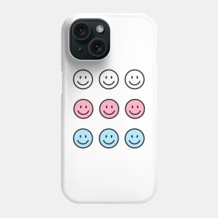 Pastel emoji sticker pack Phone Case