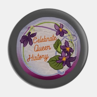 Celebrate Queer History Pin