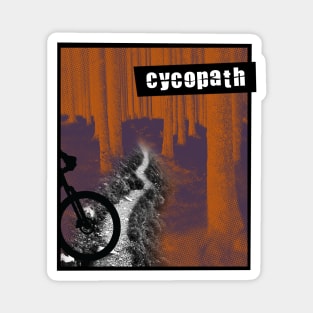 Cycopath is Singletrack - orange/purple Magnet