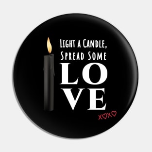 Light a Candle - World Candle Day Pin