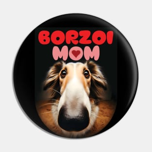 Borzoi mom. I love borzois. Pin