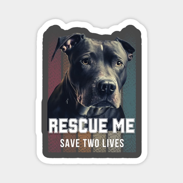 Rescue me - Save two lives Magnet by Something Clever