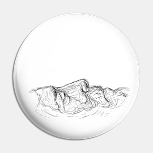 Mountains Pin