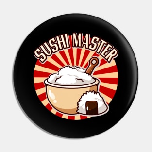 Sushi Master Japanese Cuisine Japan Chef Pin
