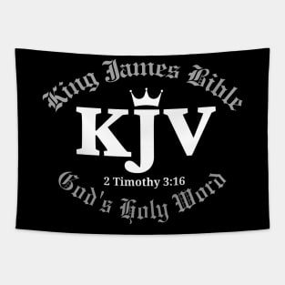 KJV King James Bible God's Holy Word - 2 Timothy 3:16 Tapestry