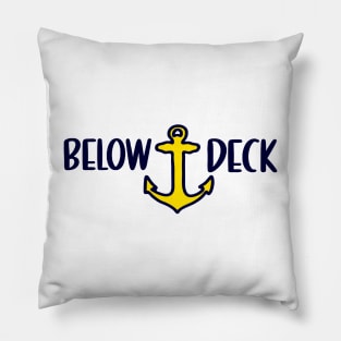 Below Deck Pillow