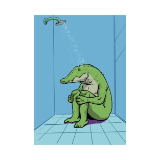 Depressed Crocodile T-Shirt