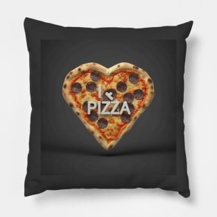 Heart shaped pizza Pillow