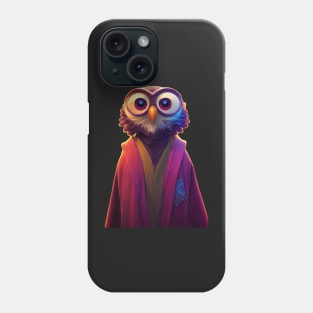 The Great Horn Owl Phone Case