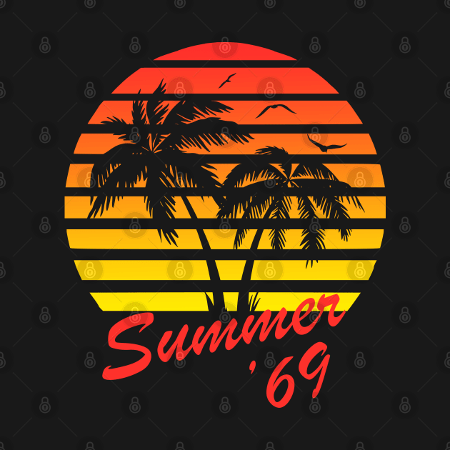 Summer '69 Tropical Sunset by Nerd_art