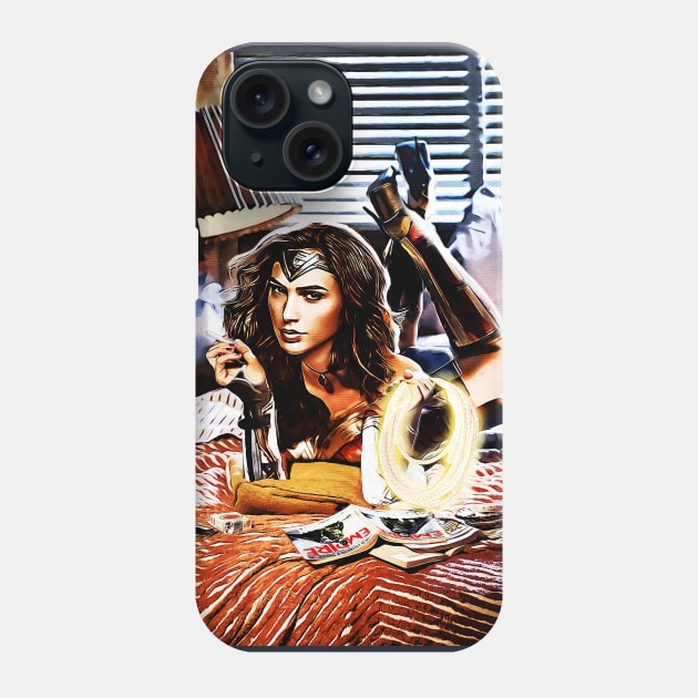 Pulp Woman Phone Case by creativespero