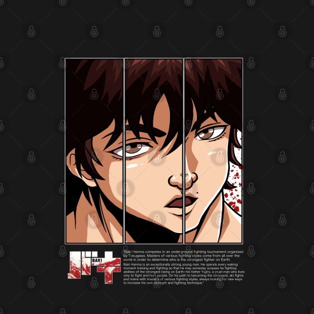 Baki The Fighter Artwork by namanyastudios