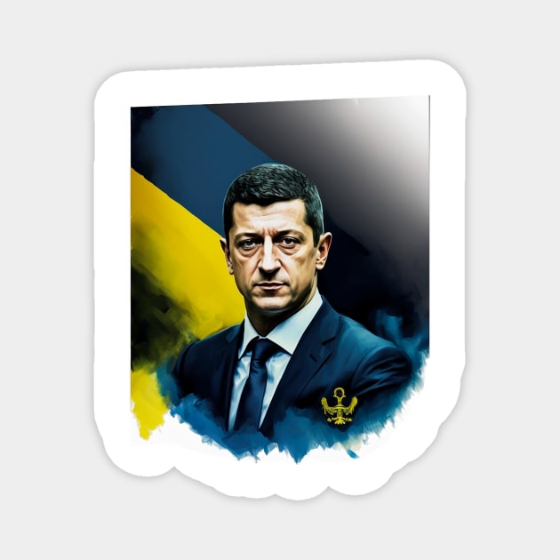 Zelensky Magnet by Daily Lab