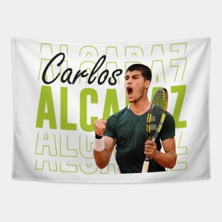 Carlos alcaraz Tapestry