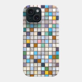 Multicolor Squares Mosaic Pattern Phone Case