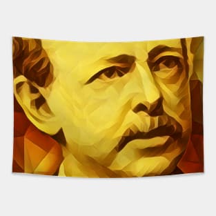 Horatio Alger Golden Portrait | Horatio Alger Artwork 11 Tapestry