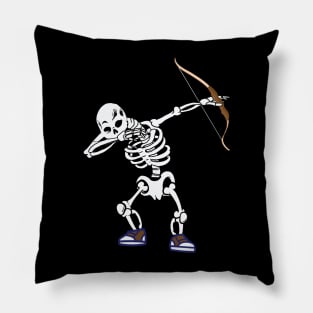 Archery Skeleton Pillow