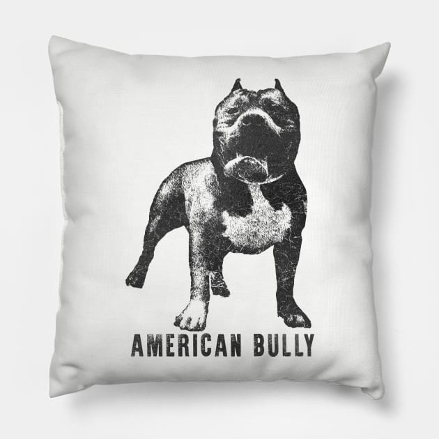 American Bully Pillow by Nartissima