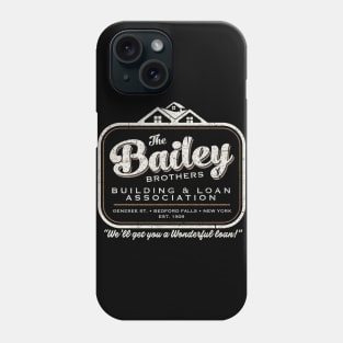 The Bailey Brothers It's A Wonderful Life Phone Case