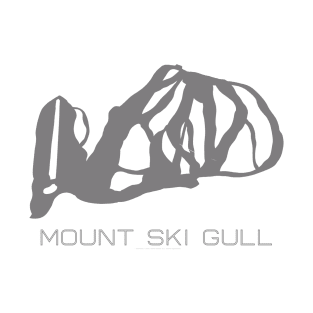 Mount Ski Gull Resort 3D T-Shirt