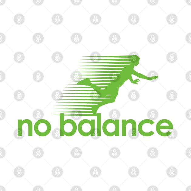 No Balance Funny Parody T-Shirt by theshirts