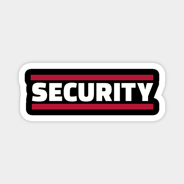 Security Magnet by Designzz