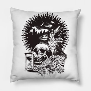 The Cycle Of Death Pillow