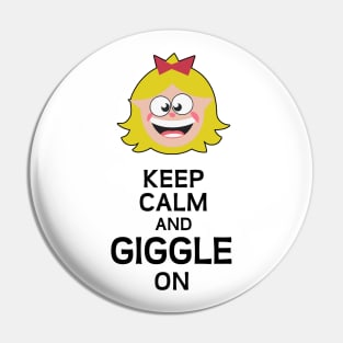 Keep calm and giggle on Pin